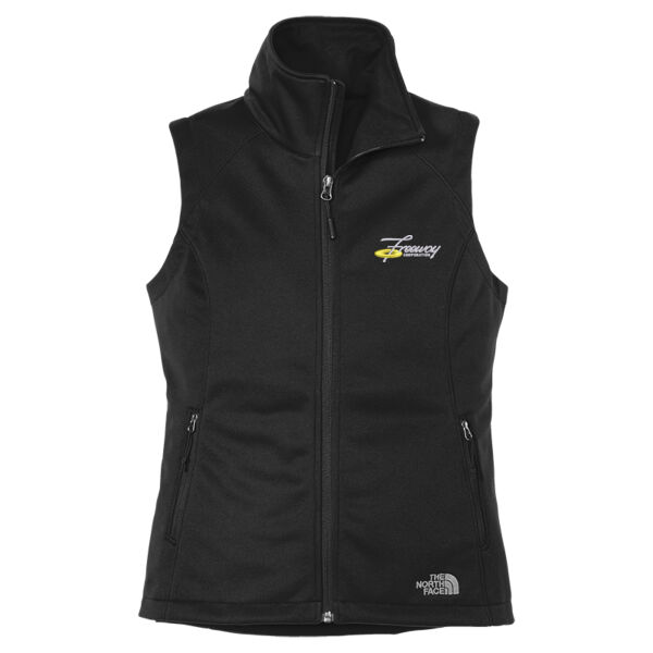 Freeway Corp Embroidered - Ladies Ridgewall Soft Shell Vest Thumbnail