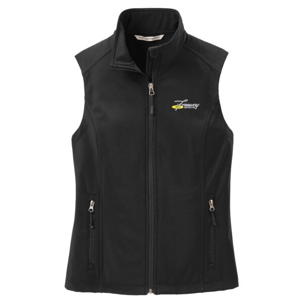 Freeway Corp Embroidered - Ladies Core Soft Shell Vest Thumbnail