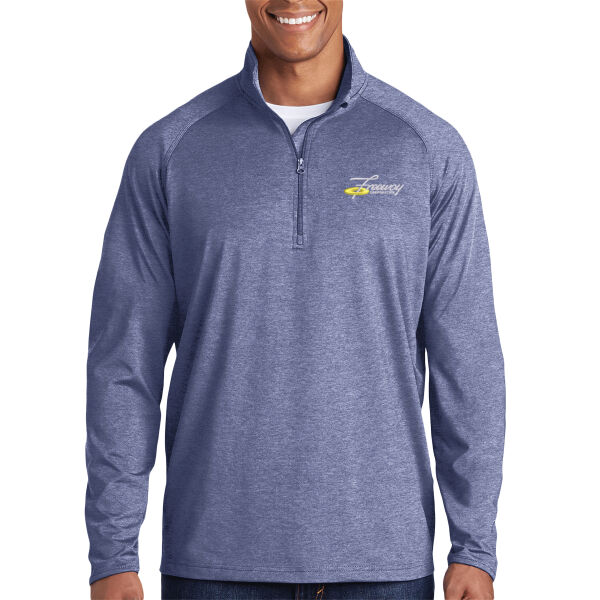 Freeway Corp Embroidered - Sport Wick ® Stretch 1/4 Zip Pullover Thumbnail