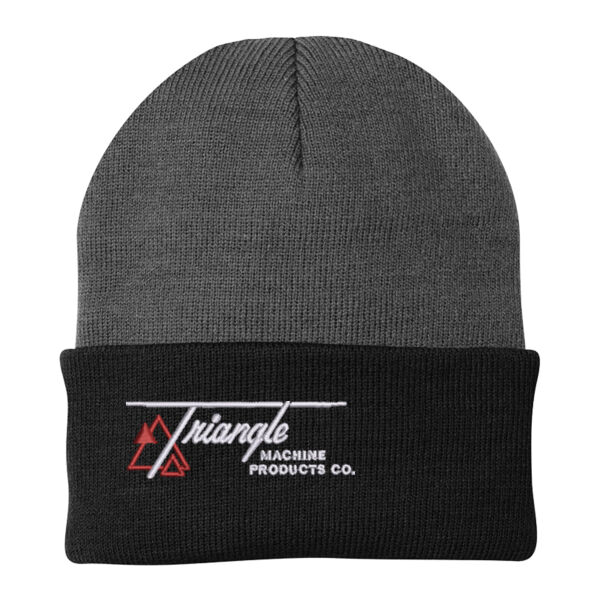 Triangle Machine Embroidered - Knit Cap Thumbnail