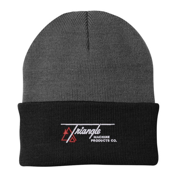 Triangle Machine Embroidered - Knit Cap Thumbnail